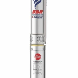 Pompa głębinowa Pedrollo 3SR 4/23 - 3-calowa pompa do wąskich studni, widok konstrukcji ze stali nierdzewnej AISI 304