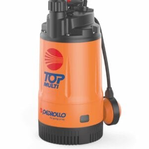 Wielostopniowa pompa zatapialna Pedrollo TOP MULTI 2 z wyłącznikiem pływakowym do studni i deszczówki